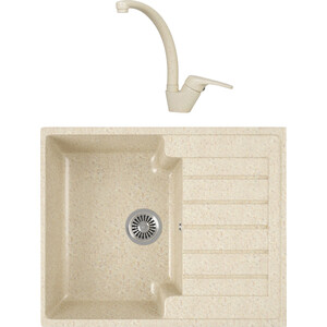 

Кухонная мойка и смеситель GreenStone GRS-13s-328 Kaiser County 55244-11 с сифоном, бежевая, GRS-13s-328 Kaiser County 55244-11 с сифоном, бежевая