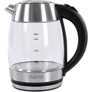 Чайник электрический Marta MT-4562 черный жемчуг - фото 2