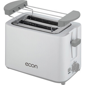 Тостер ECON ECO-250TS тостер luazon lt 03 750 вт 6 режимов прожарки 2 тоста серебристый