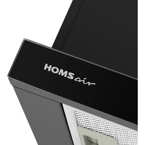 Кухонная вытяжка HOMSair FLAT 60 Glass черный