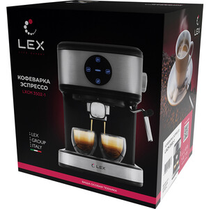 Кофеварка рожковая Lex LXCM-3502-1