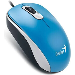 Мышь Genius DX-110 ( Cable, Optical, 1000 DPI, 3bts, USB ) Blue (31010009402) мышь genius dx 150x blue