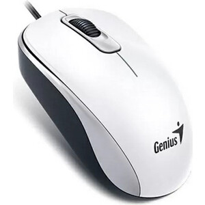 Мышь Genius DX-120 ( Cable, Optical, 1000 DPI, 3bts, USB ) White (31010010401) мышь genius mouse dx 120 31010010401 white