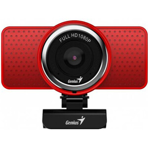 Веб-камера Genius ECam 8000, угол обзора 90гр, вращение на 360гр, встроенный микрофон, 1080P полный HD, 30 кадр. в сек, пов (32200001407) hxsj s4 hd 1080p веб камера с ручной фокусировкой компьютерная камера встроенный микрофон видеозвонок веб камера для портативных пк
