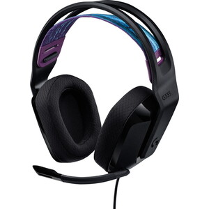 Гарнитура Logitech G335 Wired Gaming Headset - BLACK - 3.5 MM - EMEA - 914 (981-000978) G335 Wired Gaming Headset - BLACK - 3.5 MM - EMEA - 914 (981-000978) - фото 1