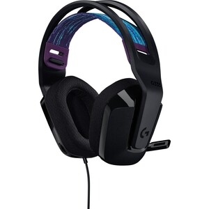 Гарнитура Logitech G335 Wired Gaming Headset - BLACK - 3.5 MM - EMEA - 914 (981-000978) G335 Wired Gaming Headset - BLACK - 3.5 MM - EMEA - 914 (981-000978) - фото 2