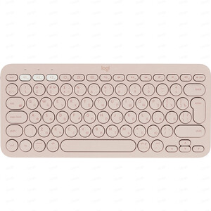 Клавиатура Logitech K380 Multi-Device Bluetooth Keyboard - ROSE - RUS - BT - INTNL (920-010569) logitech multi device k380 dark grey bluetooth 920 007584