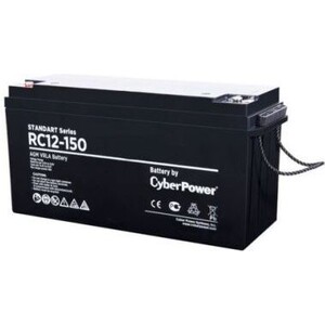 АКБ CyberPower Standart series RC 12-150, voltage 12V, capacity (discharge 10 h) 156Ah, max. discharg (RC 12-150) батарея для ибп cyberpower standart series rc 6 7