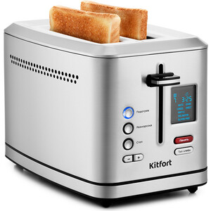 Тостер KITFORT KT-2049 тостер kitfort kt 2049 950вт серебристый
