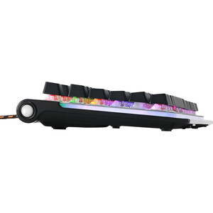 Клавиатура Canyon Wired multimedia gaming keyboard with lighting effect, 20pcs rainbow LED 19pcs RGB light, Numbers 104keys, (CND-SKB8-RU) - фото 3