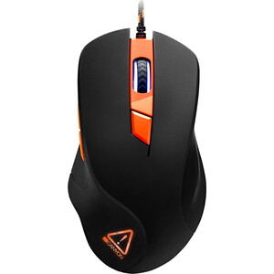 Мышь Canyon Eclector GM-3 Wired Gaming Mouse with 6 programmable buttons, Pixart optical sensor, 4 levels of DPI and up (CND-SGM03RGB) zelotes c 12 wired usb optical gaming mouse 12 programmable buttons computer game mice 4 adjustable dpi 7 led lights for game players