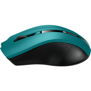 Мышь Canyon MW-5 2.4GHz wireless Optical Mouse with 4 buttons, DPI 800/1200/1600, Green, 122*69*40mm, 0.067kg (CNE-CMSW05G) MW-5 2.4GHz wireless Optical Mouse with 4 buttons, DPI 800/1200/1600, Green, 122*69*40mm, 0.067kg (C - фото 2