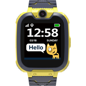 Смарт часы Canyon Kids smartwatch, 1.54 inch colorful screen, Camera 0.3MP, Mirco SIM card, 32+32MB, GSM(850/900/1800/1900MHz) (CNE-KW31YB) смарт часы smartwatch x7 pro 45мм gold