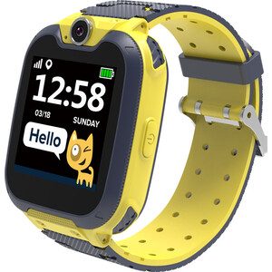 фото Смарт часы canyon kids smartwatch, 1.54 inch colorful screen, camera 0.3mp, mirco sim card, 32+32mb, gsm(850/900/1800/1900mhz) (cne-kw31yb)