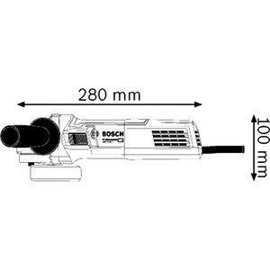 Угловая шлифмашина Bosch GWS 9-125 (0.601.396.022)