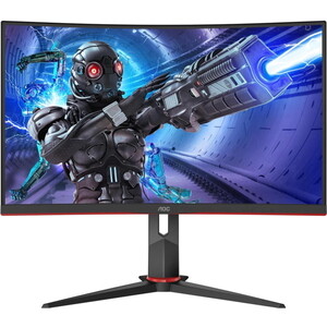 фото Монитор aoc 27'' c27g2zu curved 1920x1080 240гц va wled 16:9 0,5ms 2*hdmi dp 4*usb3.2 3000:1 80m:1 178/178 3 (c27g2zu/bk)