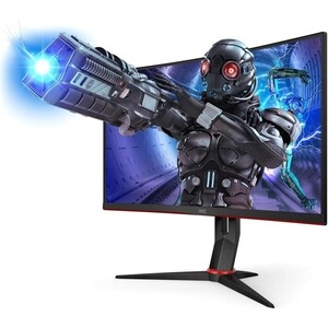 фото Монитор aoc 27'' c27g2zu curved 1920x1080 240гц va wled 16:9 0,5ms 2*hdmi dp 4*usb3.2 3000:1 80m:1 178/178 3 (c27g2zu/bk)