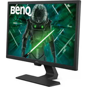 фото Монитор benq 24'', gl2480e tn led 1920x1080 1ms 16:9 250 cd/m2 1000:1 12m:1 170/160 d-sub dvi hdmi flicker-fr (9h.lhxlb.vfe)