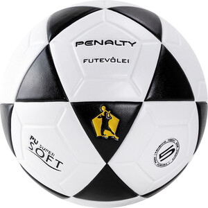 фото Мяч для футволея penalty bola futevolei altinha xxi, 5213101110-u, р.5, бело-черный