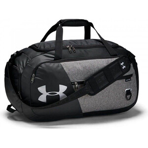 фото Сумка спортивная under armour undeniable duffel 1342658-040, полиэстер, черно-серый