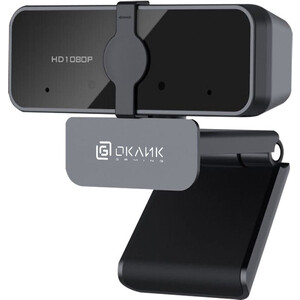 Камера Web Oklick OK-C21FH черный 2Mpix (1920x1080) USB2.0 с микрофоном (OK-C21FH) веб камера logitech hd webcam c930e 3mpix usb2 0 с микрофоном для ноутбука