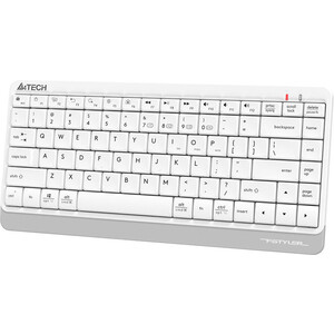 фото Клавиатура a4tech fstyler fbk11 белый/серый usb беспроводная bt/radio slim (fbk11 white)