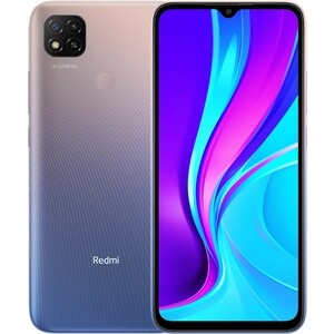 фото Смартфон xiaomi redmi 9c 128gb 4gb фиолетовый моноблок 3g 4g 2sim 6.53'' 720x1600 android 10 13mpix 802.11 b/g/ (36595)