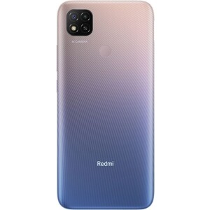 фото Смартфон xiaomi redmi 9c 128gb 4gb фиолетовый моноблок 3g 4g 2sim 6.53'' 720x1600 android 10 13mpix 802.11 b/g/ (36595)