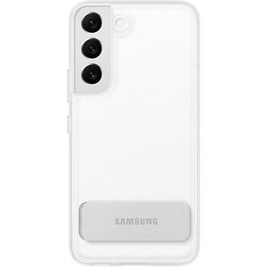 фото Чехол (клип-кейс) samsung galaxy s22 clear standing cover прозрачный (ef-js901ctegru) (ef-js901ctegru)