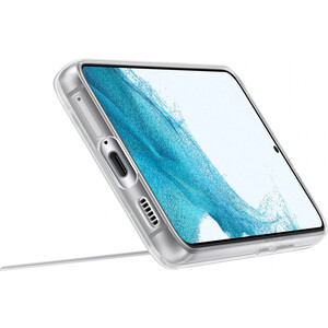 фото Чехол (клип-кейс) samsung galaxy s22 clear standing cover прозрачный (ef-js901ctegru) (ef-js901ctegru)