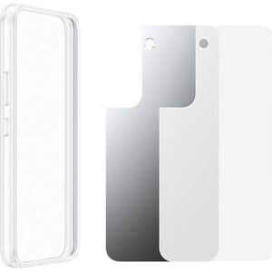 фото Чехол (клип-кейс) samsung galaxy s22 frame cover прозрачный (ef-ms901ctegru) (ef-ms901ctegru)