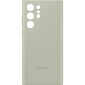 фото Чехол (клип-кейс) samsung galaxy s22 ultra silicone cover оливковый (ef-ps908tmegru) (ef-ps908tmegru)