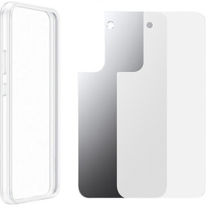 фото Чехол (клип-кейс) samsung galaxy s22+ frame cover прозрачный (ef-ms906ctegru) (ef-ms906ctegru)