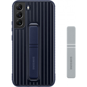 фото Чехол (клип-кейс) samsung galaxy s22+ protective standing cover темно-синий (ef-rs906cnegru) (ef-rs906cnegru)