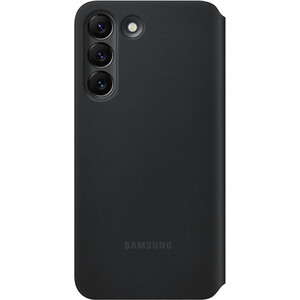 фото Чехол (флип-кейс) samsung galaxy s22 smart clear view cover черный (ef-zs901cbegru) (ef-zs901cbegru)