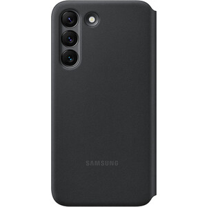 фото Чехол (флип-кейс) samsung galaxy s22 smart led view cover черный (ef-ns901pbegru) (ef-ns901pbegru)