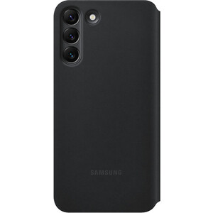 фото Чехол (флип-кейс) samsung galaxy s22+ smart clear view cover черный (ef-zs906cbegru) (ef-zs906cbegru)