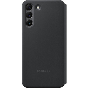 фото Чехол (флип-кейс) samsung galaxy s22+ smart led view cover черный (ef-ns906pbegru) (ef-ns906pbegru)