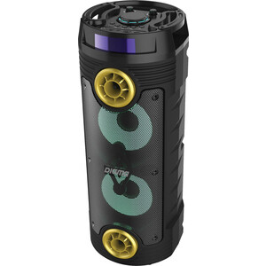 Минисистема Digma MS-12 черный 160W/FM/USB/BT/micro SD