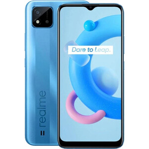 Смартфон Realme C11 2021 (4+64) голубое озеро (RMX3231 (4+64) BLUE) C11 2021 (4+64) голубое озеро (RMX3231 (4+64) BLUE) - фото 1