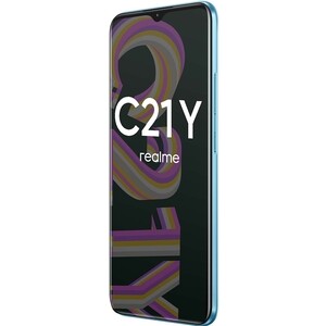 Смартфон Realme C21-Y (4+64) голубой (RMX3263 (4+64) BLUE) C21-Y (4+64) голубой (RMX3263 (4+64) BLUE) - фото 4