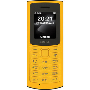 Телефон GSM Nokia 110 4G DS Yellow (16LYRY01A01) 110 4G DS Yellow (16LYRY01A01) - фото 1