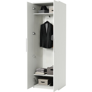 шкаф с полками шарм дизайн мелодия мп 21 90х45 белый Шкаф для одежды Шарм-Дизайн Мелодия МШ-21 90х45 белый