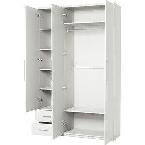 Шкаф трехдверный Шарм-Дизайн Мелодия МКЯ-32/1 150х60 белый
