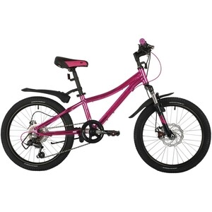 Велосипед NOVATRACK 20'' KATRINA розовый металик 20