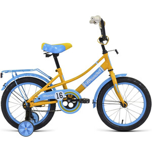 фото Велосипед forward azure 16 (2021) желтый/голубой