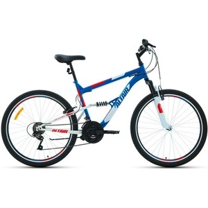 Велосипед Altair MTB FS 26 1.0 (2021) 16 синий