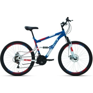 Велосипед Altair MTB FS 26 2.0 disc (2021) 18 синий