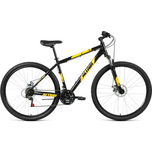 Велосипед Altair AL 29 D (2021) 17 черный/оранжевый