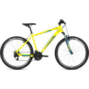фото Велосипед forward apache 27.5 1.2 s (2021) 15 желтый